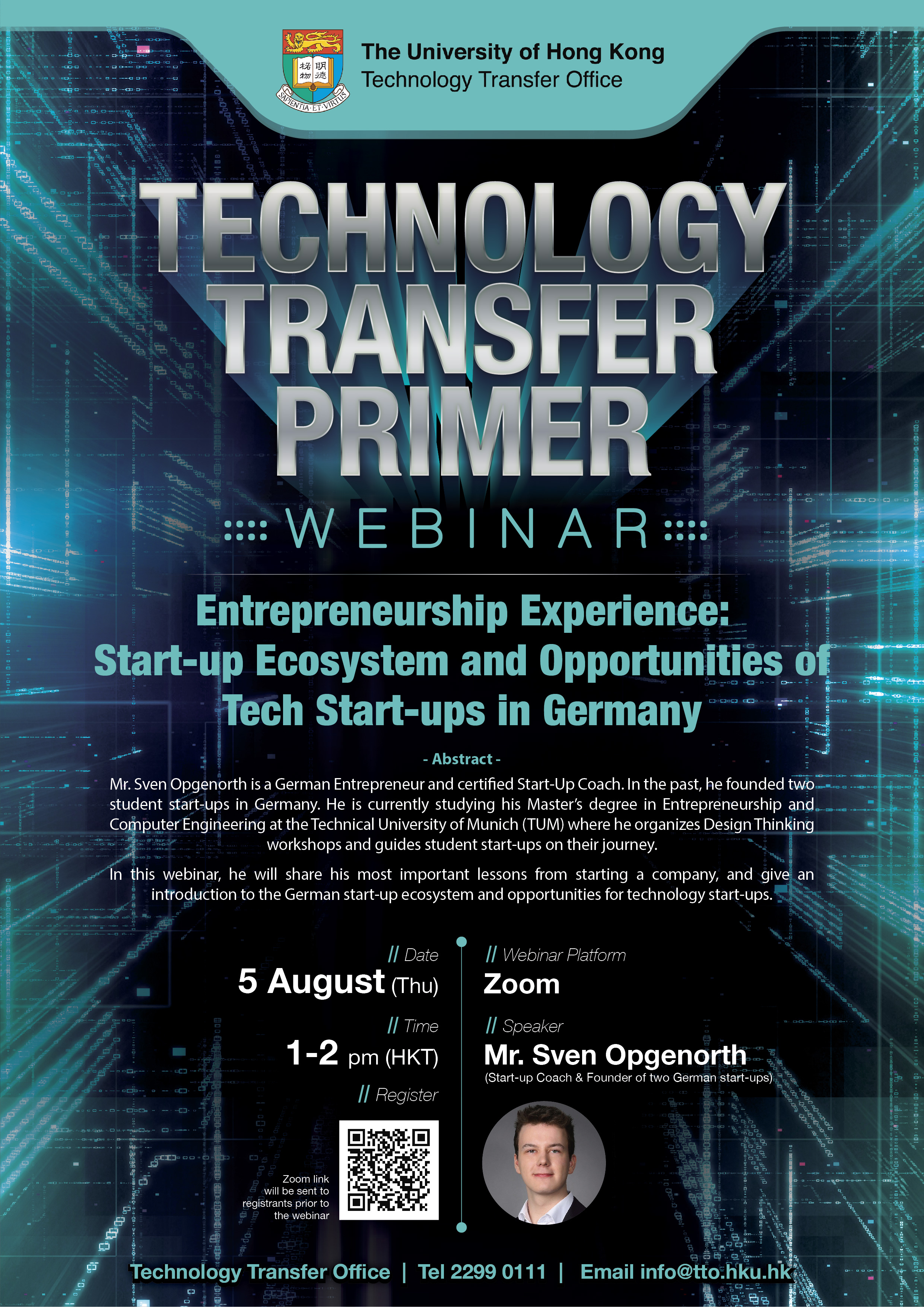 Entrepreneurship Experience: Start-up Ecosystem and Opportunities of Tech Start-ups in Germany