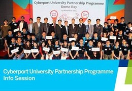 [Info Session] Cyberport University Partnership Programme (CUPP 2016), and Cyberport FinTech Idea Jam