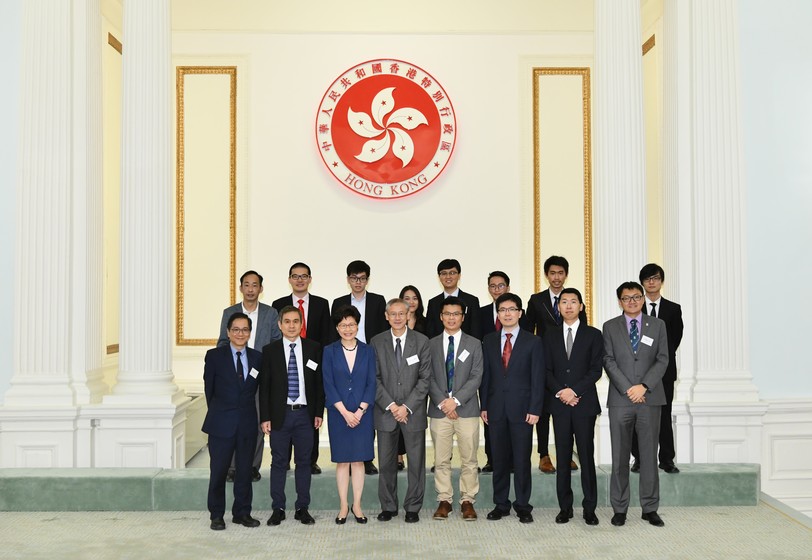 Hong Kong Government Officials celebrate winners in renowned regional and international competitions on innovation and technology, including the HKU Teams gallery photo 1