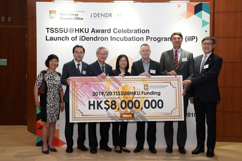25 HKU start-up companies receive funding from TSSSU@HKU and iDendron Incubation Programme launches gallery photo 1