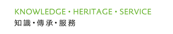 Knowledge, Heritage, Service